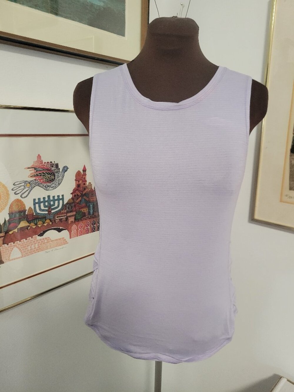 Lululemon Light Lilac Over top Size Small